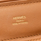 Hermes mini 24/24 2424-21 bag evercolor gold GHW