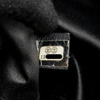 Chanel On the Road Large Shopping Tote Bag Shiny Grained Calfskin Black SHW