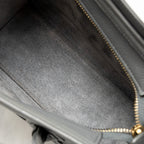 Celine Nano Luggage Bag Calfskin Grey GHW