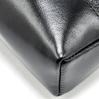 CHANEL MINI 31 CLUTCH WITH CHAIN SHINY LAMBSKIN BLACK LGHW (MICROCHIP)