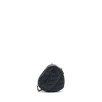 CHANEL 22S SMALL HEART BAG LAMBSKIN BLACK LGHW