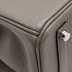 Hermes Birkin 30 Togo Gris Etain SHW