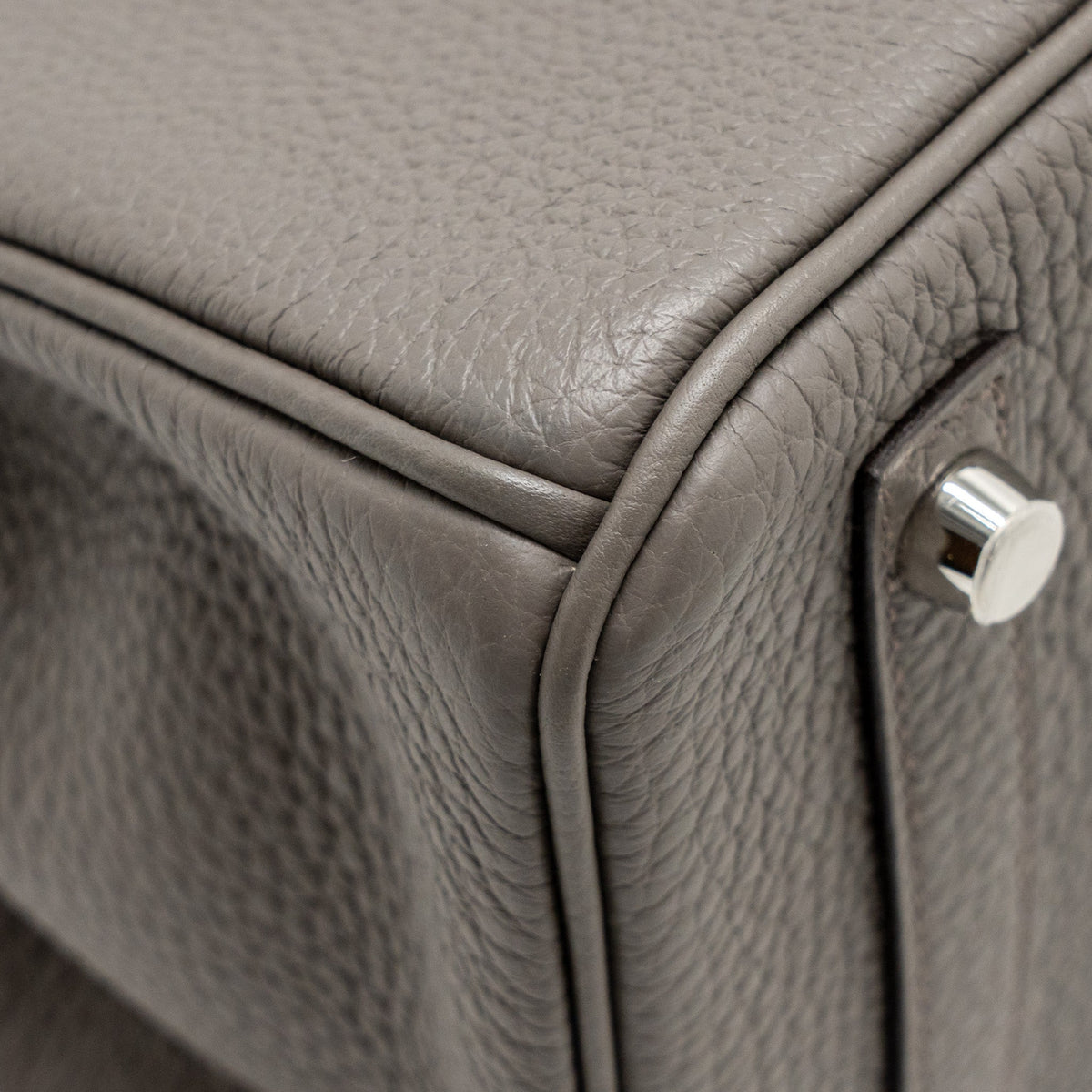 Hermes Birkin 30 Togo Gris Etain SHW