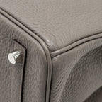 Hermes Birkin 30 Togo Gris Etain SHW