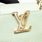 Louis Vuitton Capucines Mini Taurillon Vert d’eau Green LGHW