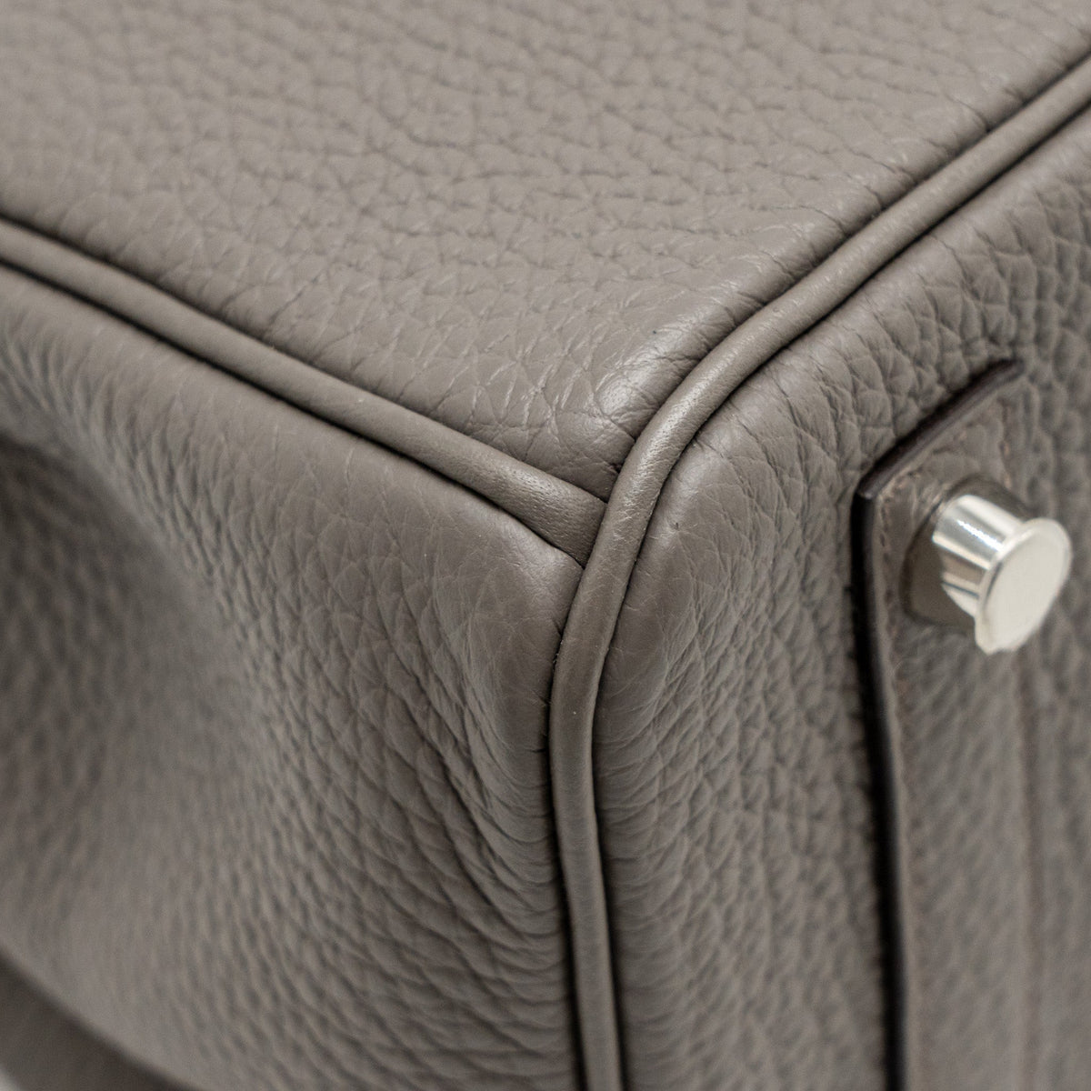 Hermes Birkin 30 Togo Gris Etain SHW