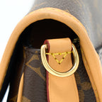 LOUIS VUITTON DIANE BAG MONOGRAM CANVAS WITH JACQUARD STRAP GHW (NEW VERSION)