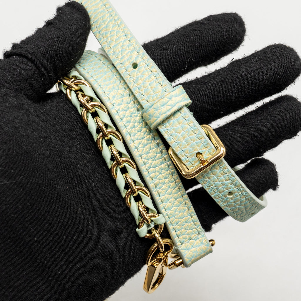 Louis Vuitton Capucines Mini Taurillon Vert d’eau Green LGHW