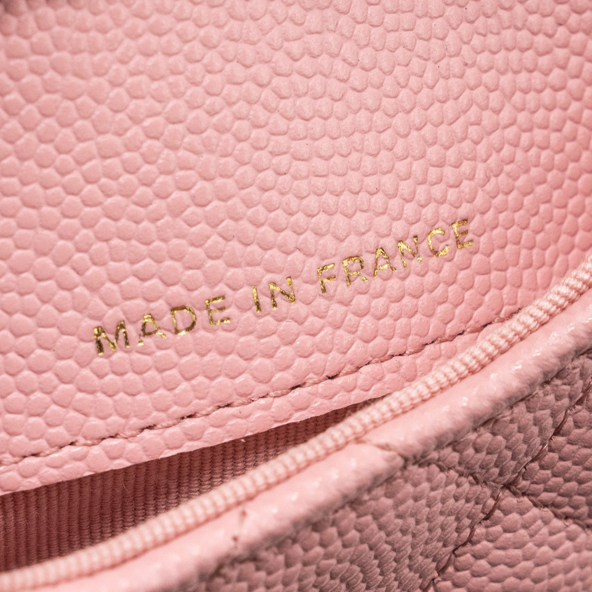 CHANEL MINI FLAP BELT BAG CAVIAR PINK LGHW
