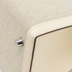HERMES KELLY 28 SELLIER TOILE H/SWIFT ECRU-AMANDE/NATA SHW