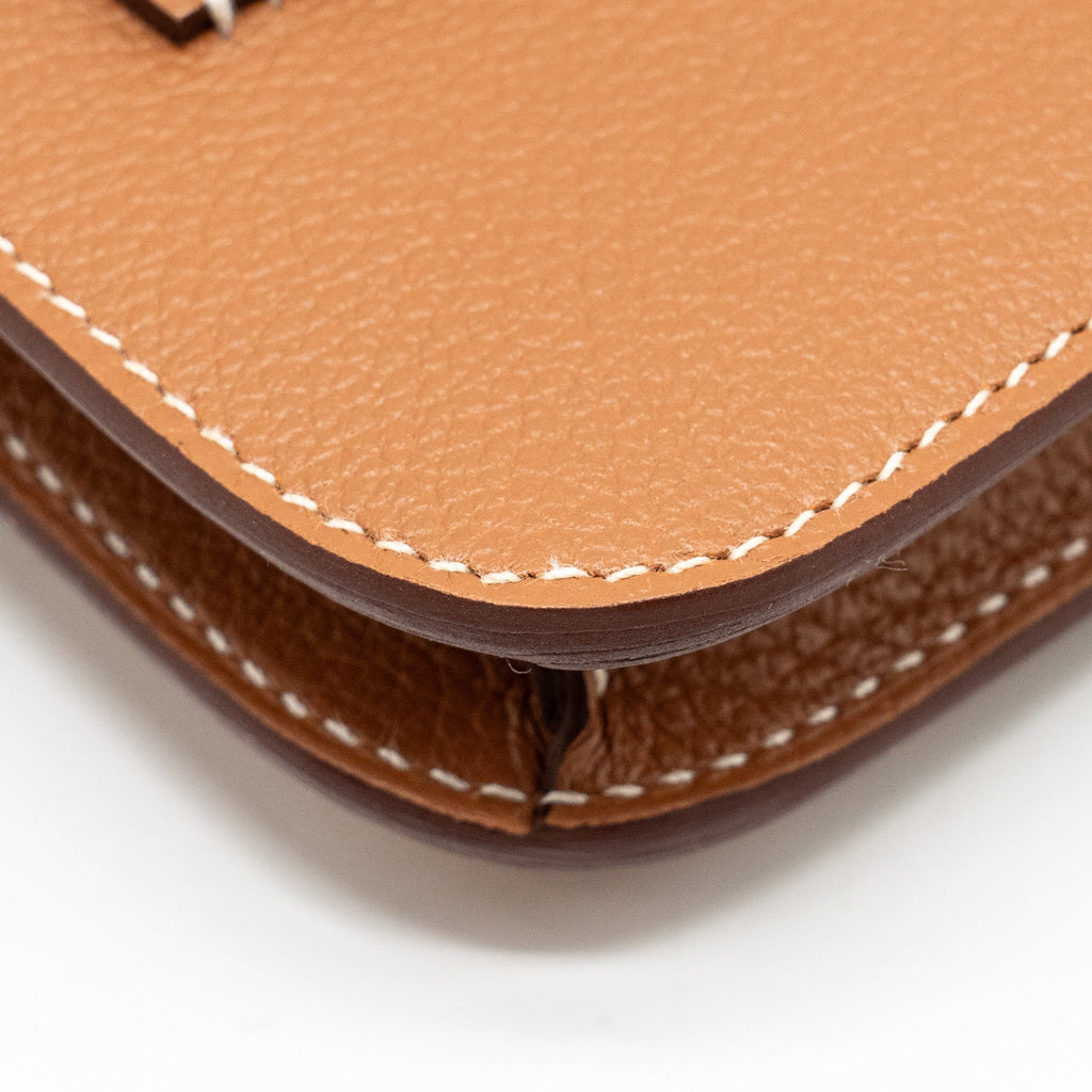 Hermes Constance Slim Evercolor Gold GHW