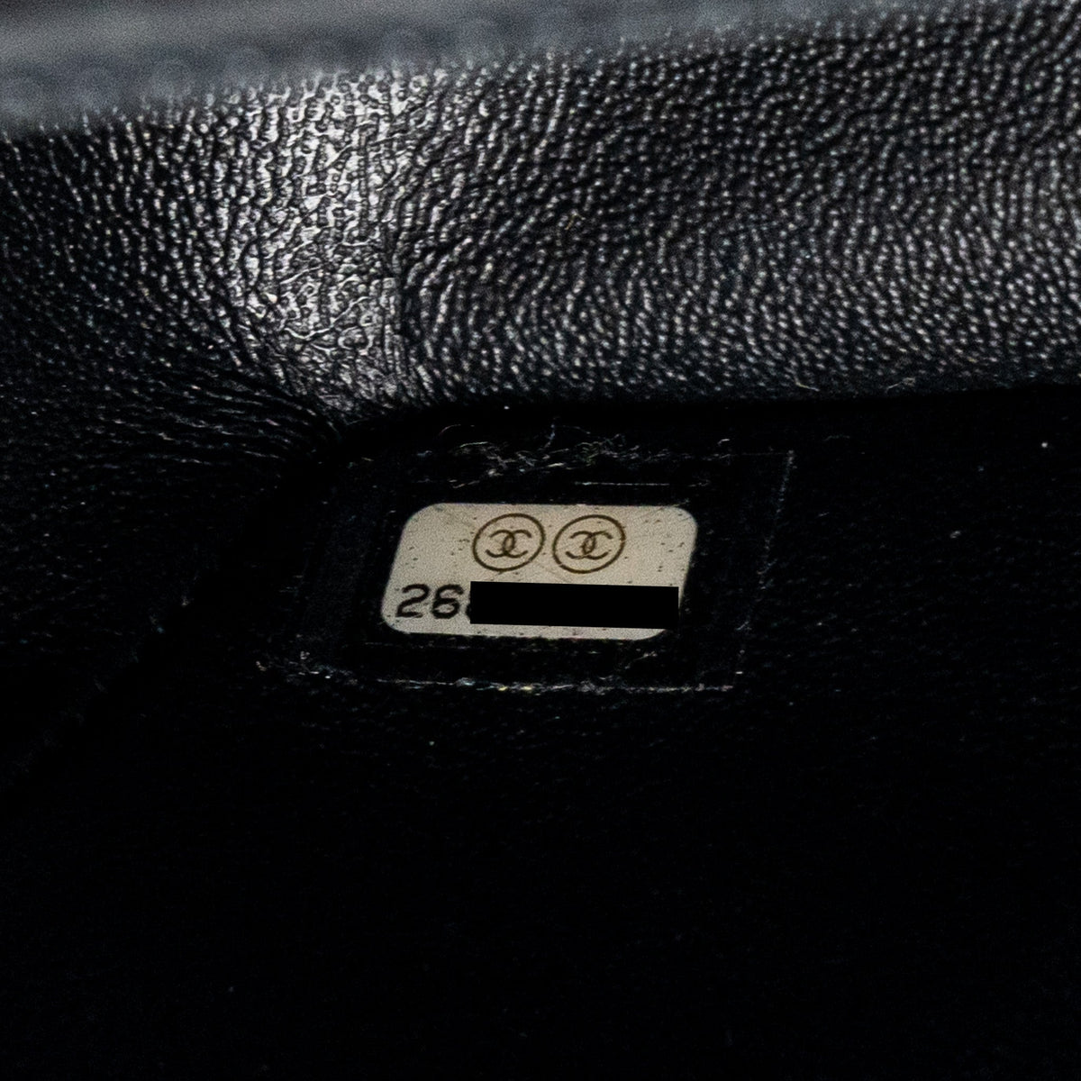 CHANEL MINI RECTANGULAR FLAP BAG LAMBSKIN BLACK SHW