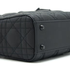 DIOR MINI LADY DIOR CALFSKIN SO BLACK