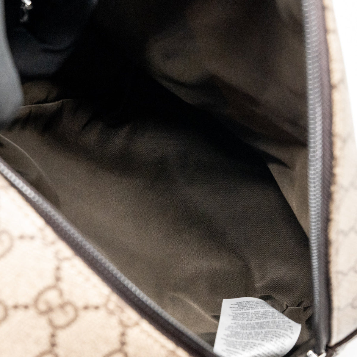 Gucci x Euan Roberts Children’s Printed GG Backpack GG Supreme Canvas/Leather Beige/Dark Brown SHW
