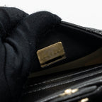 CHANEL 23K TRIPLE POCKET BACKPACK CAVIAR BLACK LGHW(MICROCHIP)