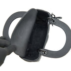 DIOR MINI LADY DIOR CALFSKIN SO BLACK