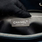 CHANEL GRAND SHOPPING TOTE/ GST CAVIAR DARK BLUE SHW