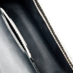 Bvlgari Serpenti Forever Flap Bag Calfskin Metallic Silver LGHW