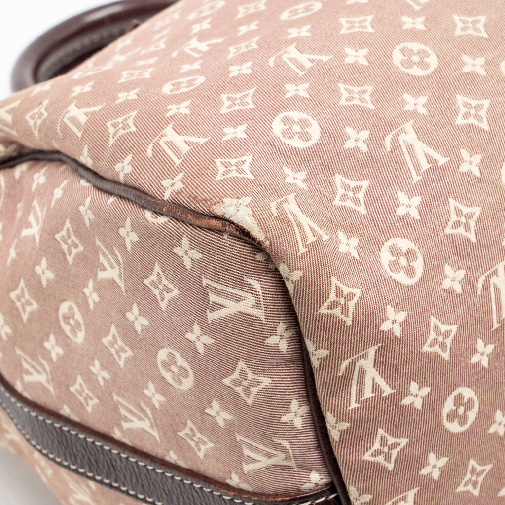 Louis Vuitton Speedy 30 Bandouliere Sepia Monogram Idylle Burgundy GHW