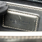 Bvlgari Serpenti Forever Flap Bag Calfskin Metallic Silver LGHW