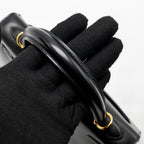 Hermes Kelly 25 Box Black GHW