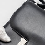 HERMES MINI CONSTANCE ALLEGRO BLACK / WHITE SHW