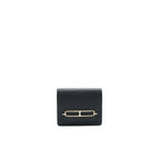 HERMES ROULIS SLIM WALLET EVERCOLOR BLACK GHW