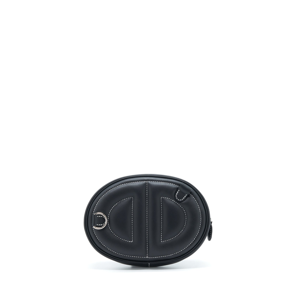 Hermes In The Loop Belt Bag Swift Black/ Blue Saphir SHW