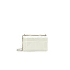 DIOR MINI DIORAMA BAG WHITE WITH SHW