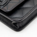 Chanel Cambon Wallet on Chain Calfskin Black SHW