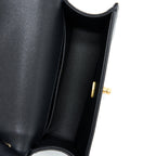 CHANEL SMALL BOY BAG CAVIAR BLACK WITH BRUSHED GHW(MICROCHIP)