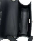 CHANEL SMALL BOY BAG CAVIAR BLACK RUTHENIUM SHW (MICROCHIP)