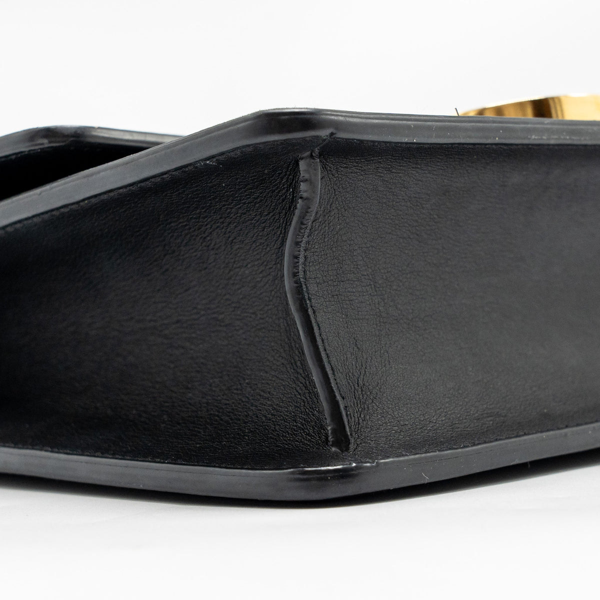 DIOR MEDIUM 30 MONTAIGNE FLAP BAG CALFSKIN BLACK GHW