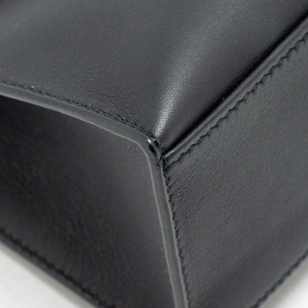 Hermes Kelly Pochette Swift Black RGHW