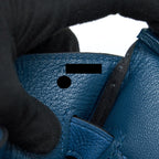 Hermes Birkin 35 Togo Bleu Cobalt SHW
