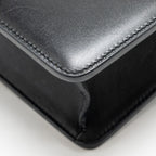 DIOR MEDIUM 30 MONTAIGNE FLAP BAG CALFSKIN BLACK GHW