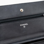 CHANEL 2.55 REISSUE LUCKY CHARMS WALLET ON CHAIN AGED CALFSKIN BLACK RUTHENIUM HARDWARE