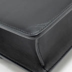 DIOR MEDIUM 30 MONTAIGNE FLAP BAG CALFSKIN BLACK GHW
