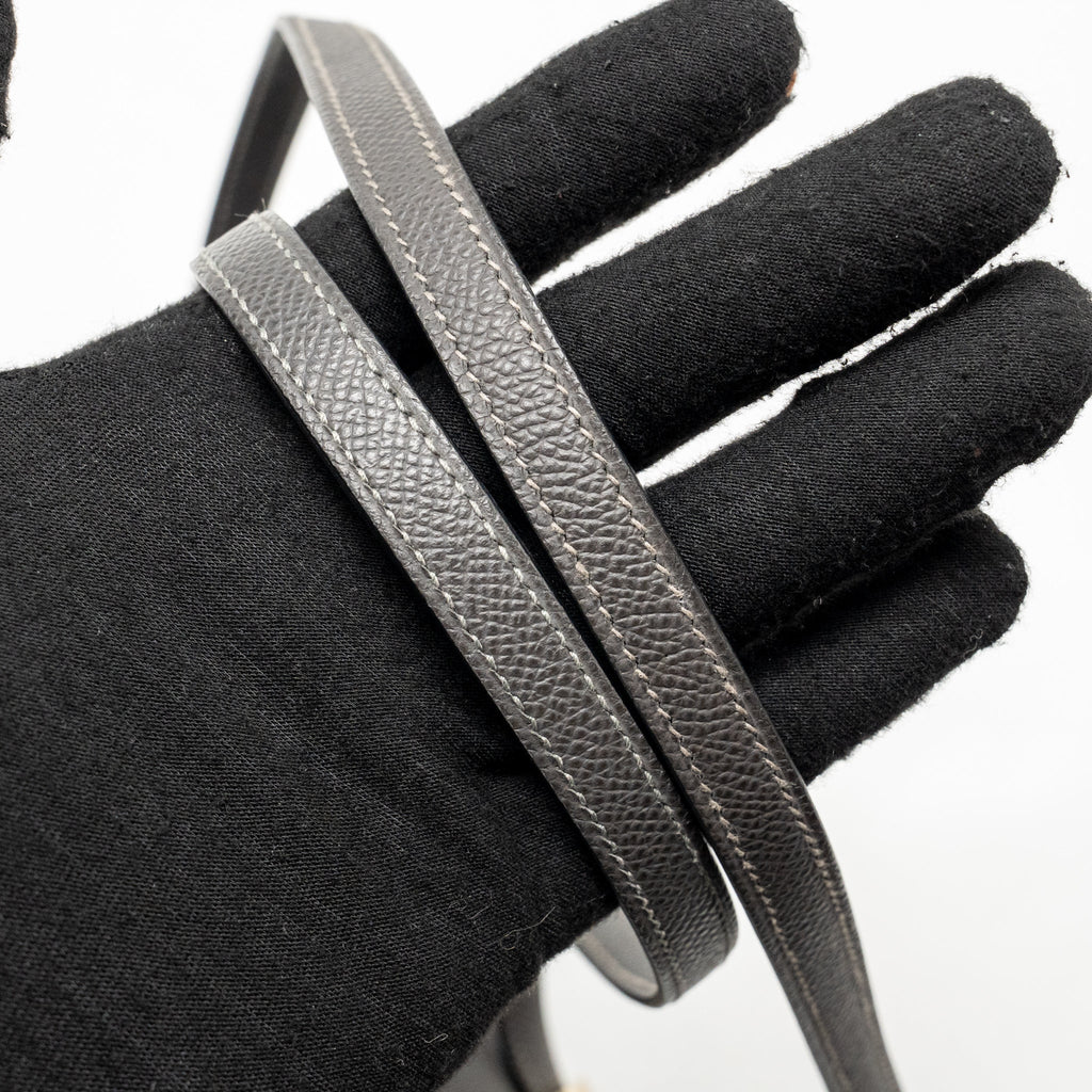Hermes Mini Constance Epsom Graphite LGHW