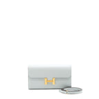 Hermes Constance To Go Evercolor 8U Bleu Glacier GHW
