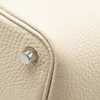 Hermes Picotin18 Lock Bag Clemence Craie SHW