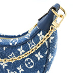 LOUIS VUITTON LOOP BAG DENIM BLUE GHW