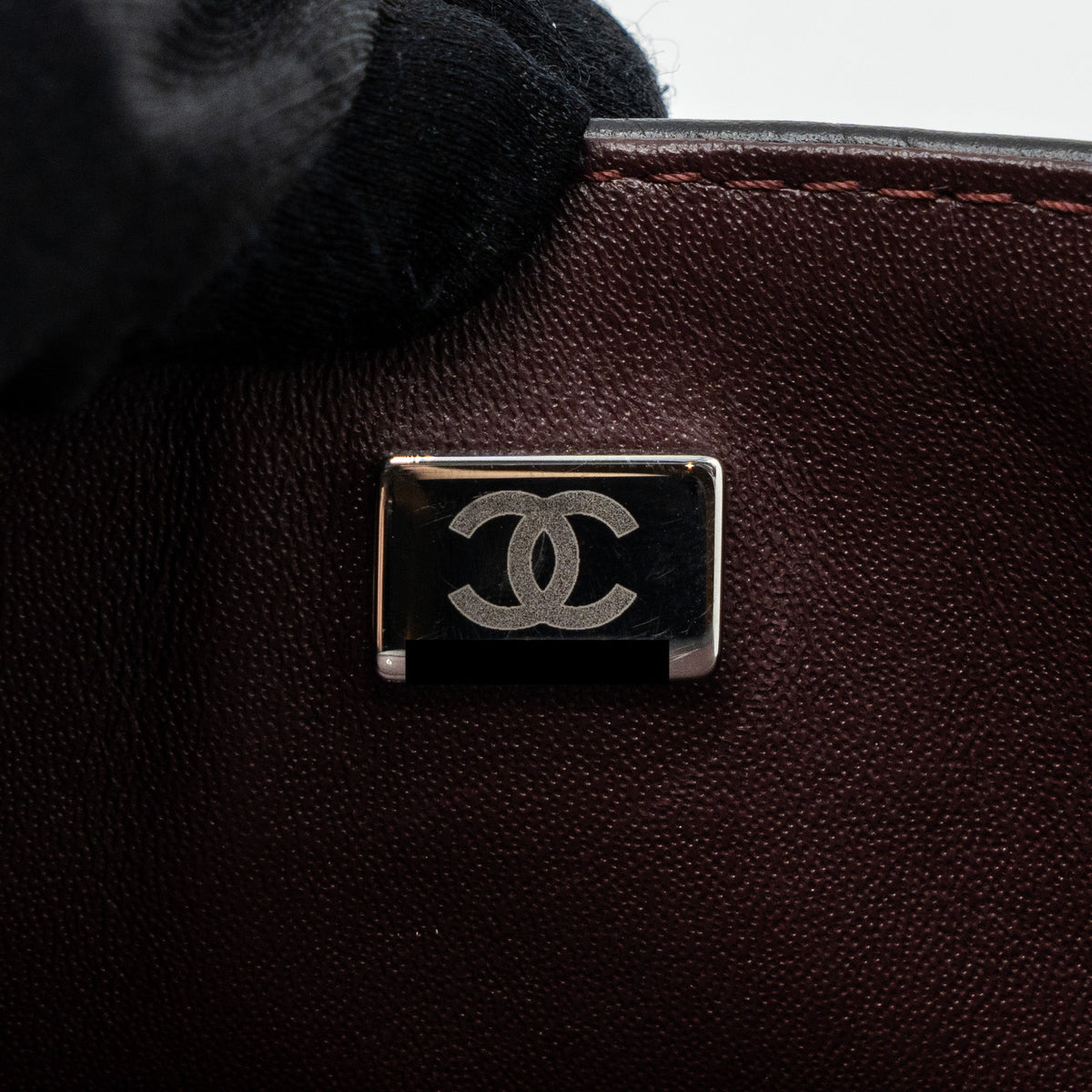 CHANEL 2.55 SMALL REISSUE FLAP BAG AGED CALFSKIN BLACK RUTHENIUM HARDWARE (MICROCHIP)
