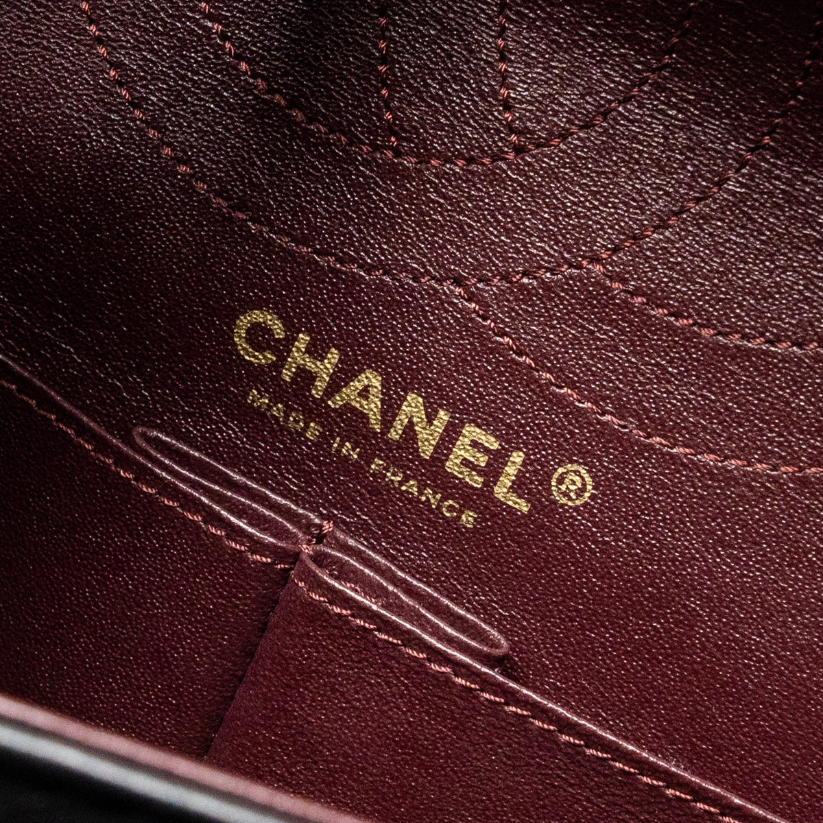 CHANEL LARGE 2.55 REISSUE FLAP BAG AGED CALFSKIN BLACK GHW