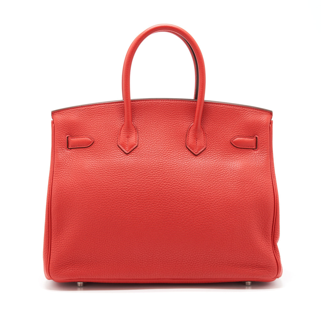 Hermes Birkin 35 Togo D5 Geranium SHW