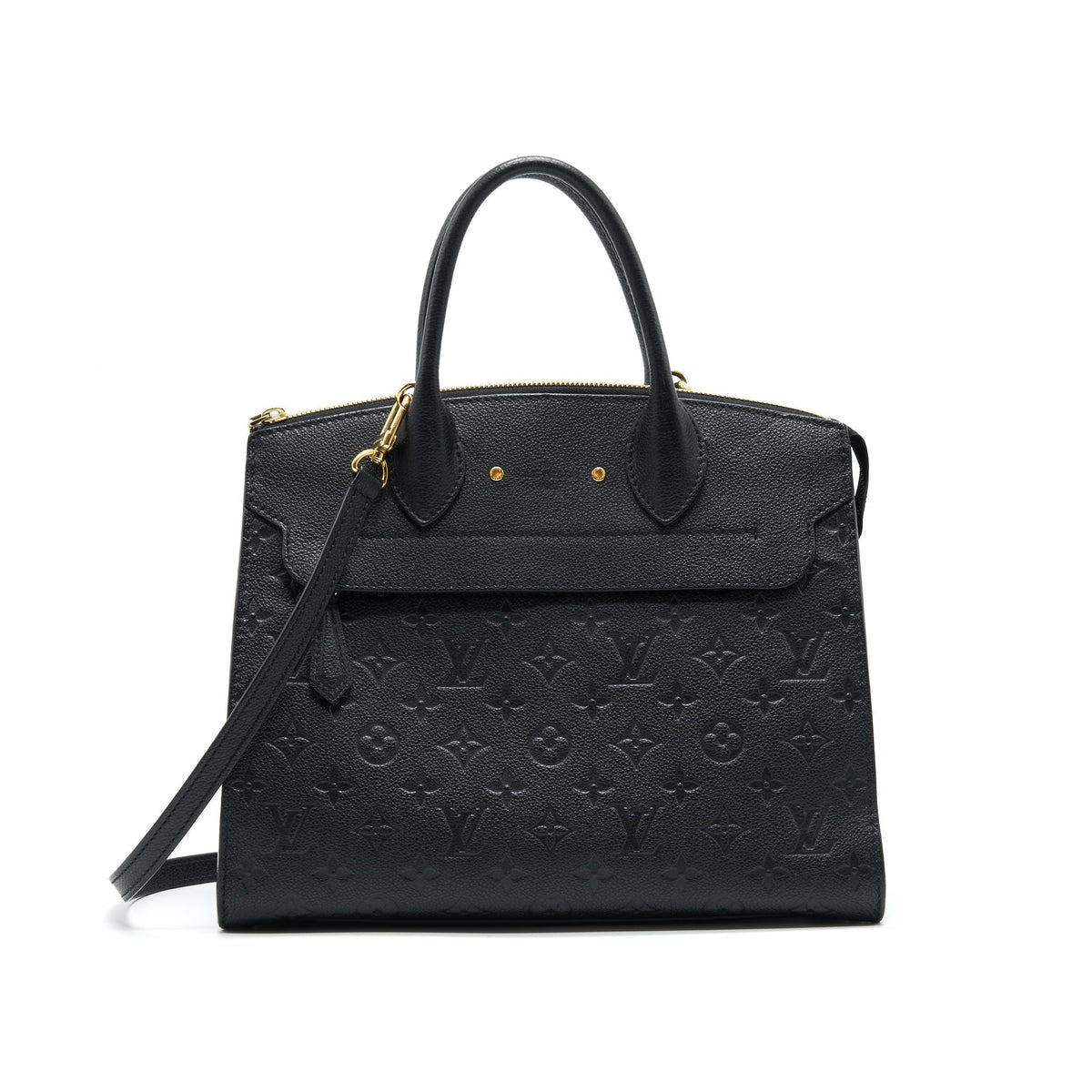 LOUIS VUITTON MONOGRAM EMPREINTE PONT NEUF MM NOIR