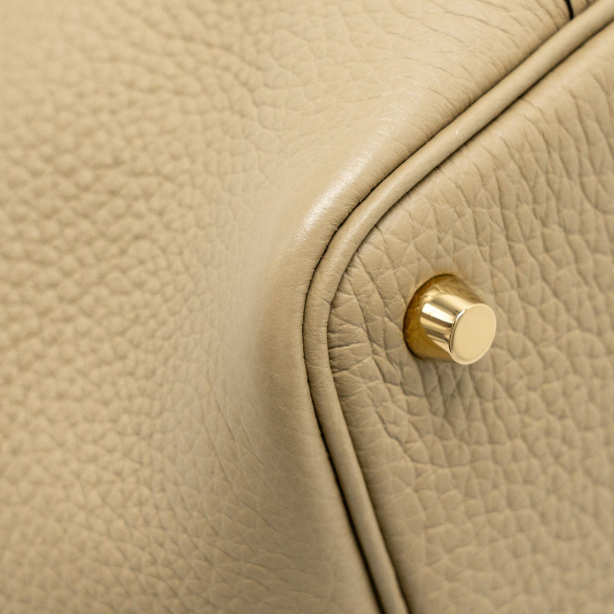 HERMES PICOTIN 18 LOCK BAG CLEMENCE BEIGE MARFA GHW