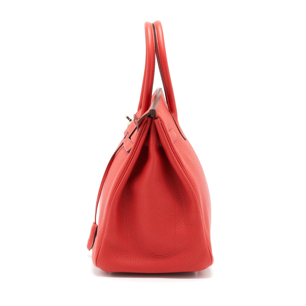 Hermes Birkin 35 Togo D5 Geranium SHW