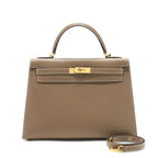 HERMES KELLY 32 SELLIER EPSOM ETOUPE GHW
