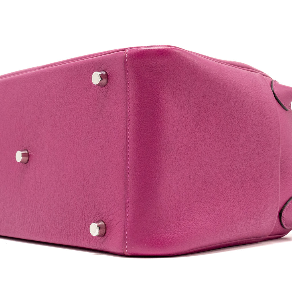 Hermes Lindy 30 Evercolor L3 Rose Pourpre SHW